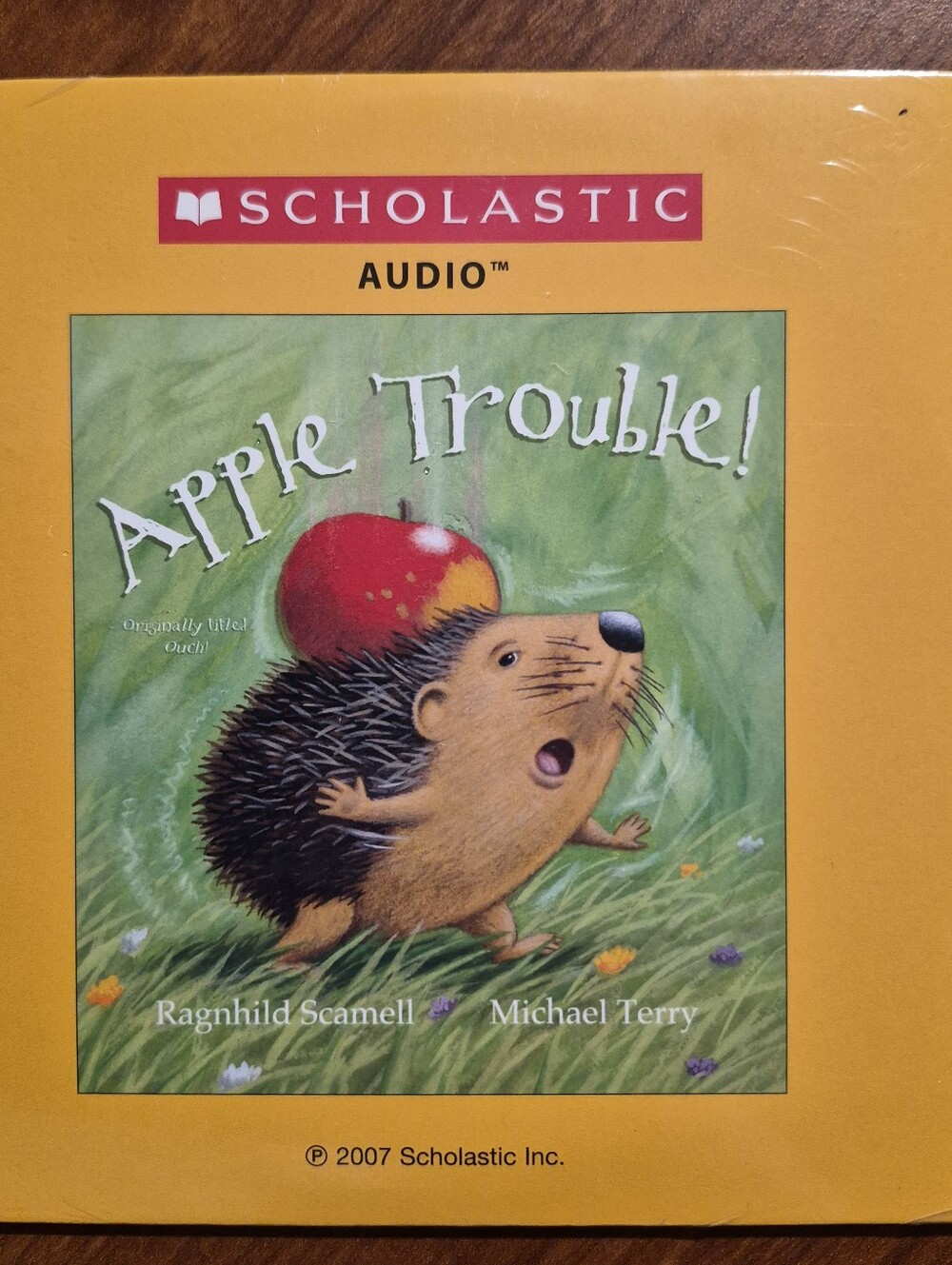 NEW Sealed Scholastic Audio 'Apple Trouble!' 2007 Ragnhild Scamell Michael Terry